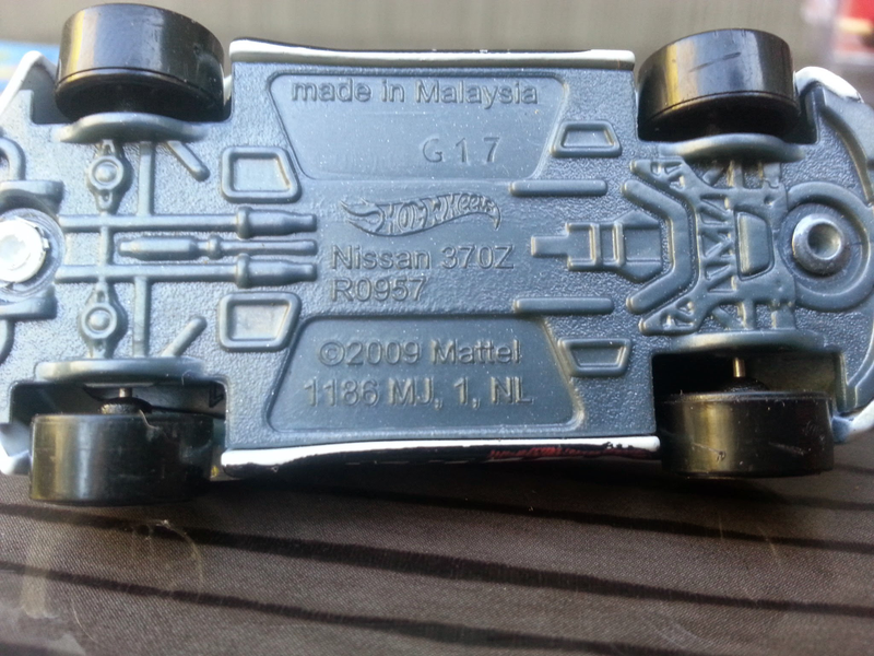 Illustration for article titled DieCast 101: Understanding Hot Wheels Numbers, Letters, and Codes